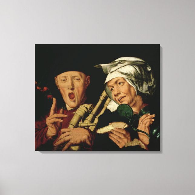 Toile Le Bagpiper (Recto)