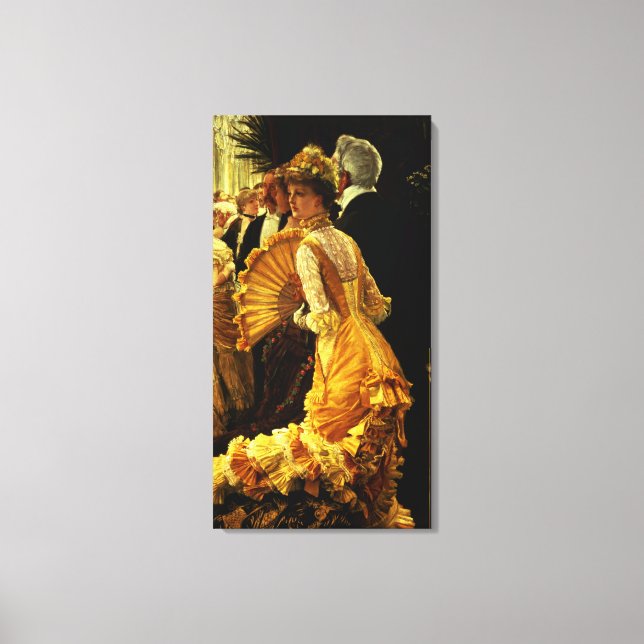 Toile Le bal, vers 1878 (Recto)