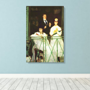 Toile Le Balcon (Le Balcon) d'Edouard Manet