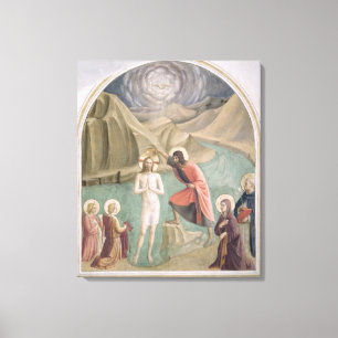 Toile Le baptême du Christ, c.1438-45 (fresque)