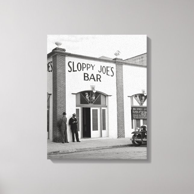 Toile Le bar Sloppy Joe's, 1938 (Recto)