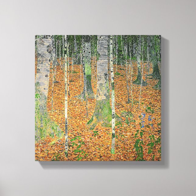 Toile Le bois de bouleau, 1903 (Recto)