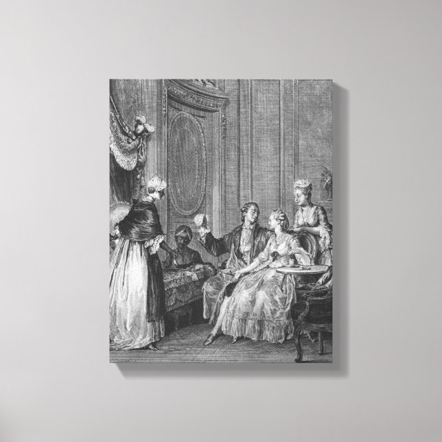 Toile Le bon présage (Recto)