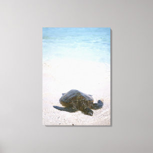 Toile Le bord de l'eau