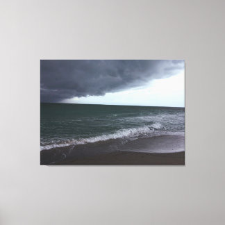 Toile Le bord du temps