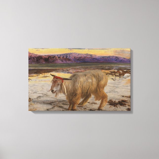 Toile Le bouc émissaire (par William Holman Hunt) (Recto)