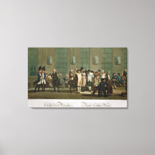 Toile Le café d'un patriote