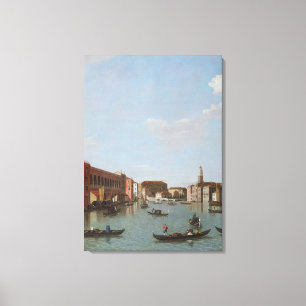 Toile Le canal grand et le San Geremia, Venise