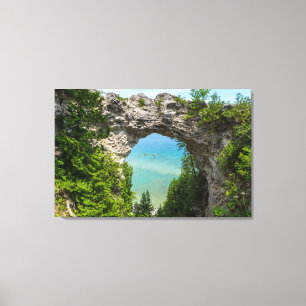 Toile Le Canoë À Arch Rock