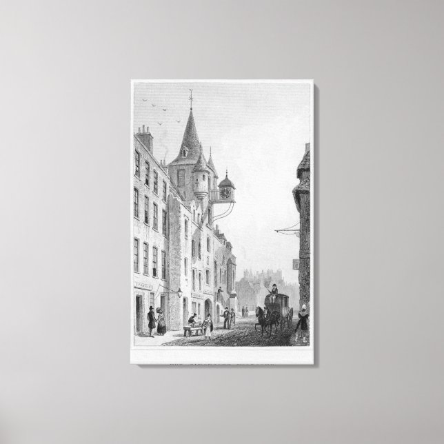 Toile Le Canongate Tolbooth, Édimbourg (Recto)