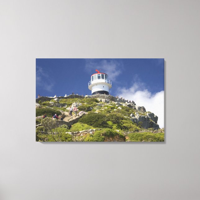 Toile Le Cap, Afrique du Sud. Un phare sur la (Recto)