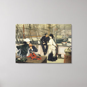 Toile Le capitaine et le compagnon, 1873