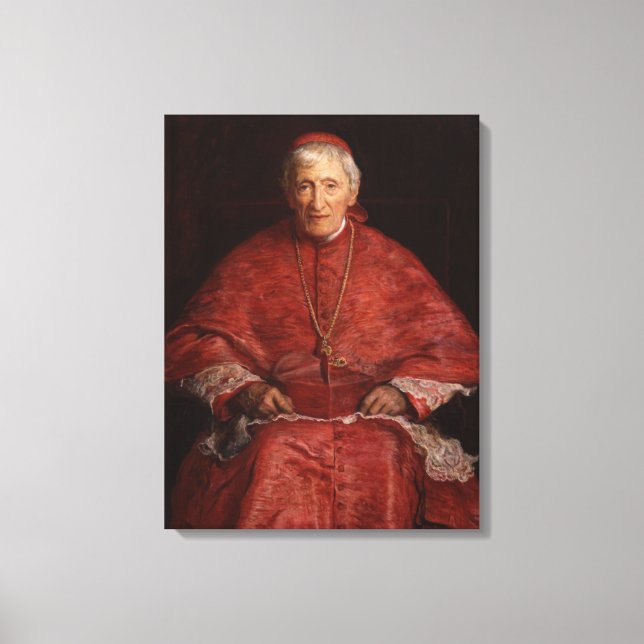 Toile Le cardinal John Henry Newman (Recto)
