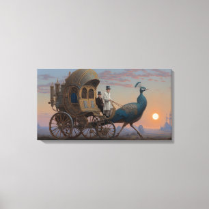Toile Le carrosse au-delà de la limite