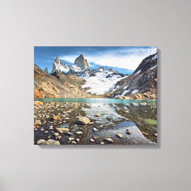 Toile Le célèbre Fitz Roy (Recto)
