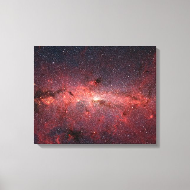 Toile Le centre de la Galaxie de la Voie Lactée (Recto)