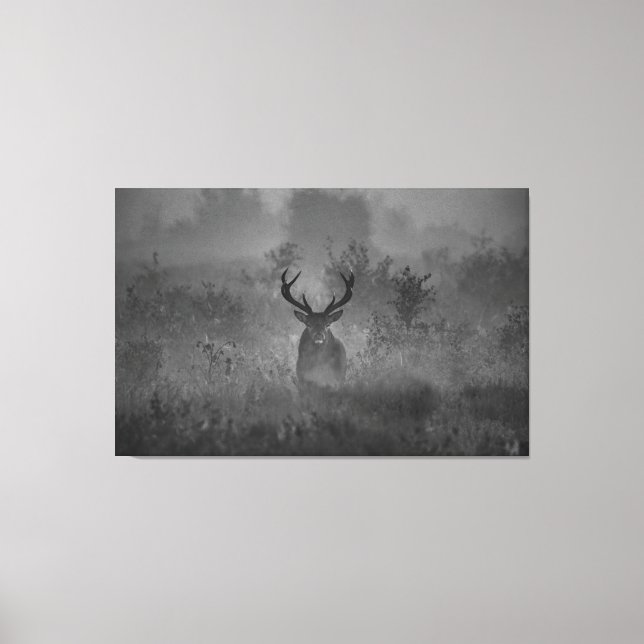 Toile Le Cerf Dans La Mist (Recto)