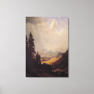 Toile Le Cervin d'Albert Bierstadt, 1867
