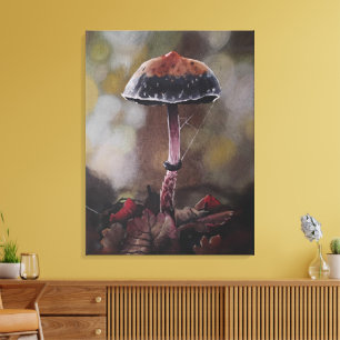 Toile Le Champignon Blessé