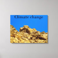 Le changement climatique s'occupe de l'environneme