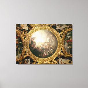 Toile Le char d'Apollo, peinture de plafond
