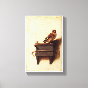 Toile Le Chardonneret de Carel Fabritius