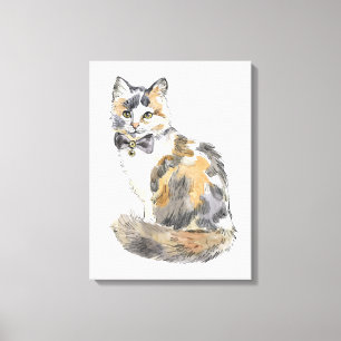 Toile Le Chat de Calico