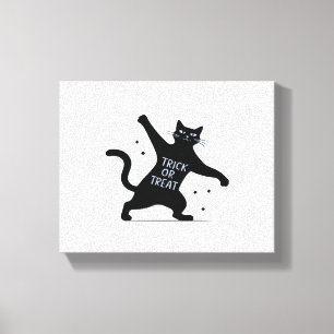 Toile Le Chat Noir Dancing Spooktacular Trick-or-Trea