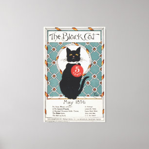 Toile Le chat noir, mai 1896
