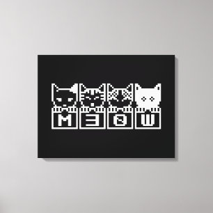 TOILE LE CHATS M30W 8 BITS