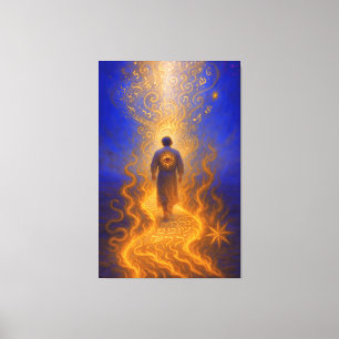 Toile Le chemin du feu, le chant de la loi