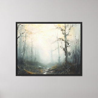 Toile Le chemin oublié
