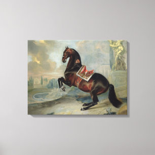 Toile Le cheval de baie foncé 'Valido