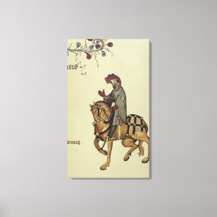 Toile Le Chevalier, détail de fac-similé