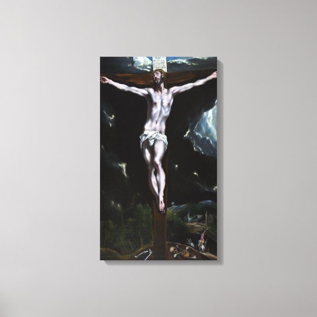 Toile Le Christ El Greco Sur La Croix (Recto)