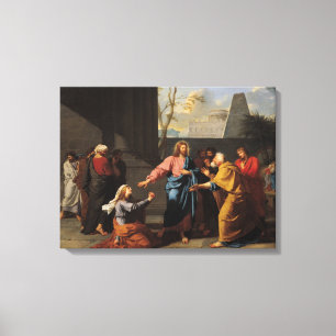 Toile Le Christ et la femme cananéenne, 1783-84