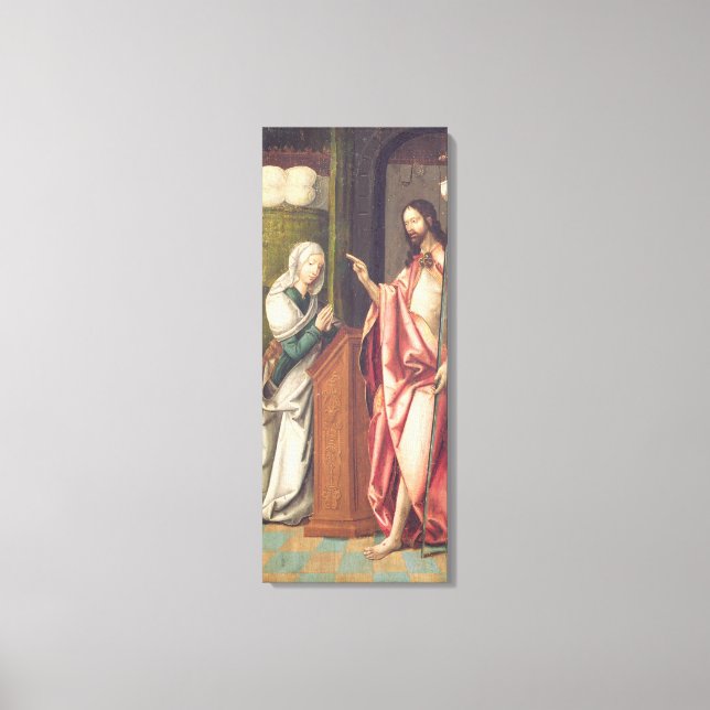 Toile Le Christ Rédempteur bénit une femme (panel) (Recto)