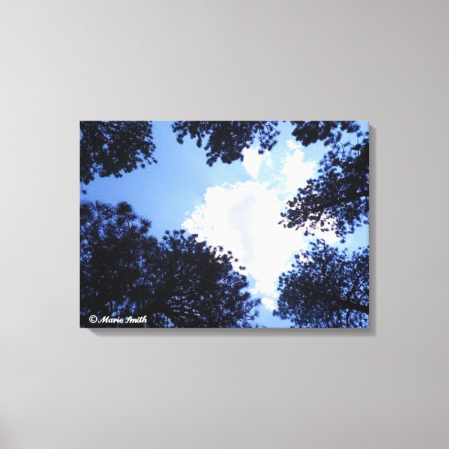 Toile Le ciel est la limite (Recto)