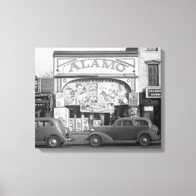 Toile Le cinéma The Alamo, 1937 (Recto)