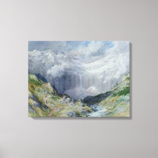 Toile Le Cirque de Gavarnie, 1882