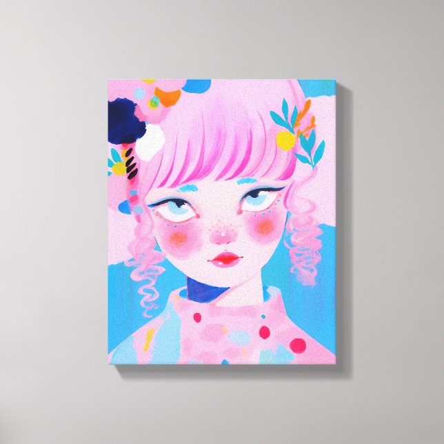 Toile Le clown du cirque (Recto)