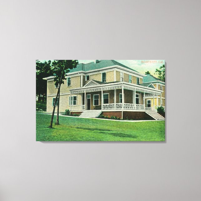 Toile Le Club des Officiers à la Presidio (Recto)