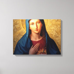 Toile Le Coeur Immaculé De Marie