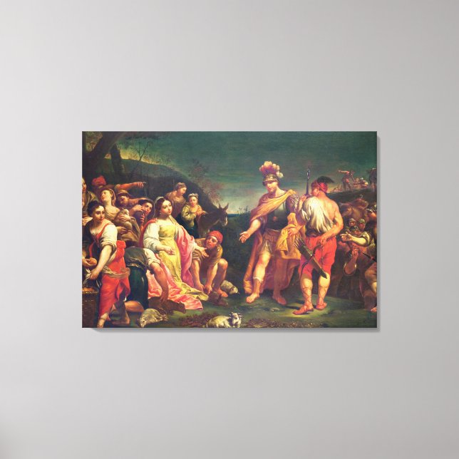 Toile Le Coffre d'Abigail (Recto)