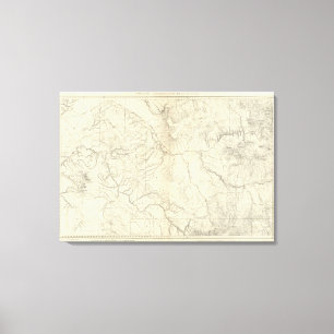 Toile Le Colorado et région occidentaux de l'Utah