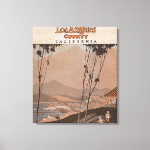 Toile Le comté de Los Angeles, la Californie