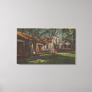 Toile Le comté de Santa Cruz, CA - ville pionnière