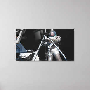 Toile Le concept de l'artiste de la future exploration
