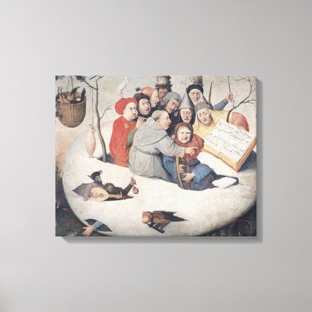 Toile Le concert dans l'oeuf (Recto)