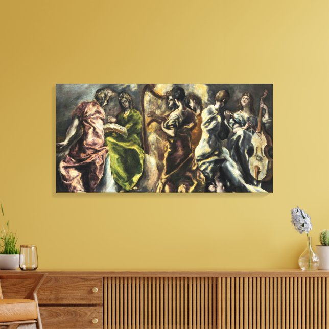Toile Le Concert des Anges | El Greco | (Insitu(Salon))